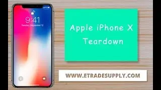 iPhone X Teardown For Screen Repair - Step by Step Guide Video