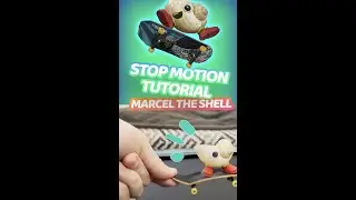 Stop Motion Tutorial ﻿🛑﻿💨 Marcel the Shell 🐚﻿👠