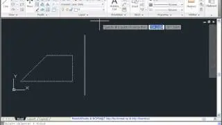 Зеркальное копирование объектов в AutoCad 2011