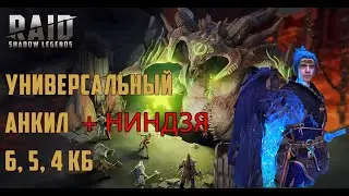 RAID: NINJA/НИНДЗЯ в Универсальном анкиле. Подробный разбор.