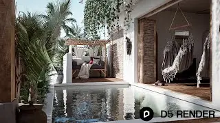 D5 Render 2.3 - Pool paradise #1