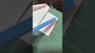 Если нет люверсов,делаем такие петельки😍