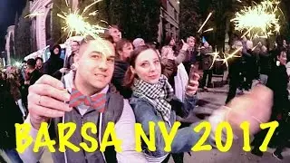 БАРСЕЛОНА НОВЫЙ ГОД 2017 ПРАЗДНИЧНЫЙ ФЕЙЕРВЕРК
