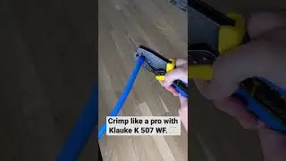 Cable crimping is easier than one would imagine. 🔥🔥🔥