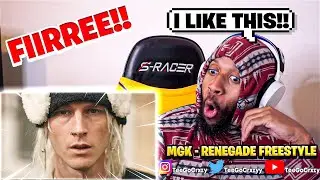 JACK HARLOW WE WAITING!! LOL! Machine Gun Kelly - Renegade Freestyle (REACTION)