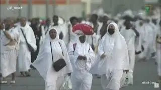 Hajj live Pilgrims are going Towards Arafat