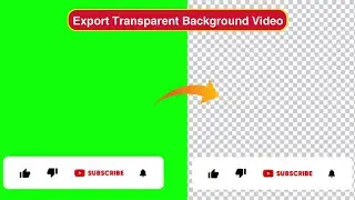 😮How to export video with a transparent background in VSDC Free Video Editor | Video Editing