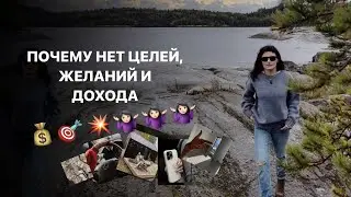 ПОЧЕМУ НЕТ ЦЕЛЕЙ, ЖЕЛАНИЙ И ДОХОДА?