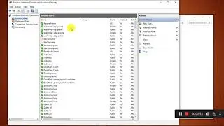 HOW TO MODIFY WINDOWS FIREWALL RULES,,