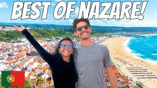 Nazare Portugal 🇵🇹 More Than Just Big Waves (Coolest Place We Visited in Portugal)