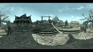 skyrim 360 video