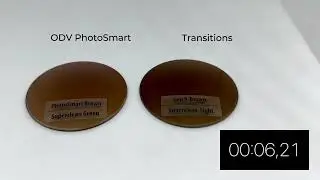 Сравнение линз Transitions и ODV PhotoSmart