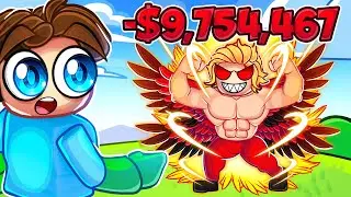 I Spent $9,754,467 to BUY a GOD TOWER in Roblox HOUSE TD