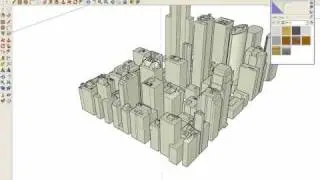 Architecture & Design - Mass building conversion in Google Sketchup