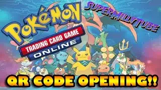 POKEMON TCG Online QR Code Opening - Part 1