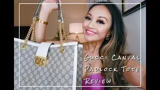 GUCCI Supreme Canvas Medium GG Padlock Review
