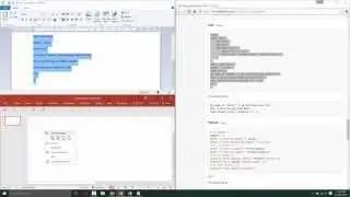 How to insert code snippet into PowerPoint