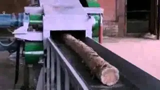 Барабанная рубительная машина БРМ (1 бревно)