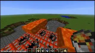 Mincraft TNT爆弾でとんでみた