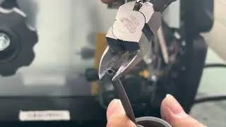 Install a 24kd Mig welding torch for graphene tubes