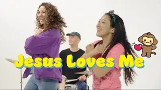 Jesus Loves Me (Acoustic) | CJ & Friends ft. Megan Tibbits | Worship Motions + Lyrics