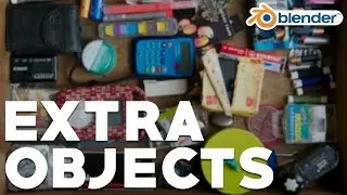 Extra Objects in Blender! (Extra Objects Add-on)