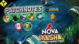 REWORK MASHA, BUFF HELCURT, NERF ATIRADORES - PATCH NOTES 1.8.60