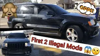 My First 2 illegal Mods on the SRT8 🤫