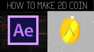 How To Make 3D Rotation Coin (2D Flat) + Project File | After effects Tutorial