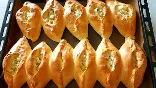 Расстегаи с рыбой. Из дрожжевого теста.