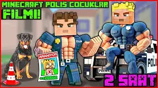 MINECRAFT MUSCLE POLICE EFEKAN AND ALPEREN MOVIE! 😱 -Minecraft