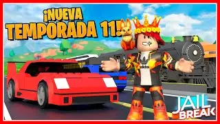 ¡NUEVA ACTUALIZACIÓN - TEMPORADA 11! TRENES, CAJAS Y MÁS  - Roblox Jailbreak - Maroblox