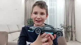 Автомодель Bburago - Bugatti Divo темно-серый, 