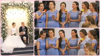 Два сердца❤️  (Любовь восходит) Поздравление от сестёр жениха | Свадебная ХРИСТИАНСКАЯ ПЕСНЯ