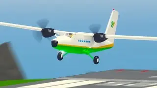 Saba Airport Landing Competition in PTFS