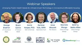Emerging Public Health Needs for Climate Smart Tech in Connecticut Affordable Housing (10.1.24)