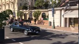 E-Type Jaguar in Monaco
