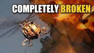 How ONE pilot DOMINATED an entire server.. (THIS HELICOPTER IS BROKEN)
