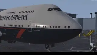 [P3D v4.4] RTX 2070/ I7 7700K | FOGGY APPROACH PMDG 747 British Airways | ✈✈✈
