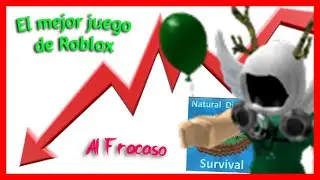 La decadencia de Natural Disaster en Roblox🎮