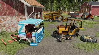 IL HÉRITE de la Ferme de sa Tante pour 10€ (tout est en panne) | FS22 Roleplay