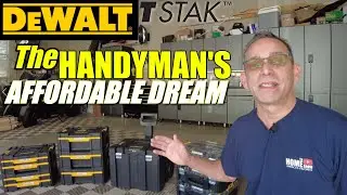 The AMAZINGLY-AFFORDABLE DeWALT TSTAK Mobile Tool Organizer | Handyman TOOL-BOX