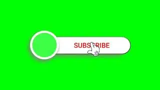 2021 New subscribe button and bell icon green screen | green screen subscribe button | Amlufx