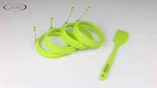 Egg Rings & Spatula Set - Product Video
