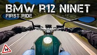 BMW R12 nine T 2024 | FIRST RIDE [RAW Onboard]