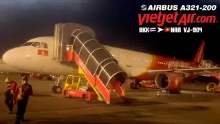 Vietjet Airbus A321-200 VJ-904 BKK-HAN | Flight report by Alvarez Papercraft