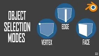 Blender 3.3.1 Object Mesh Polygon Types and Selection Modes