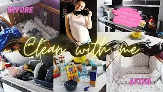 Clean with me | Fă curat cu mine | Motivație la curățenie | Sarcina 39 săptămâni | Anca Deaj