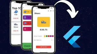 Make a SHOP APP in FLUTTER from Scratch TUTORIAL