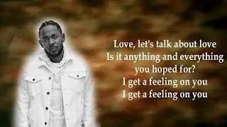 Kendrick Lamar & SZA  - All The Stars  (Lyrics)